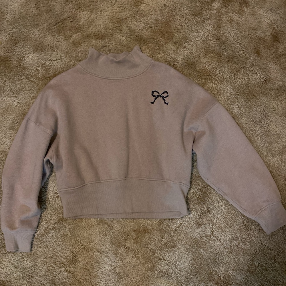 Wild Fable Beige Sweatshirt